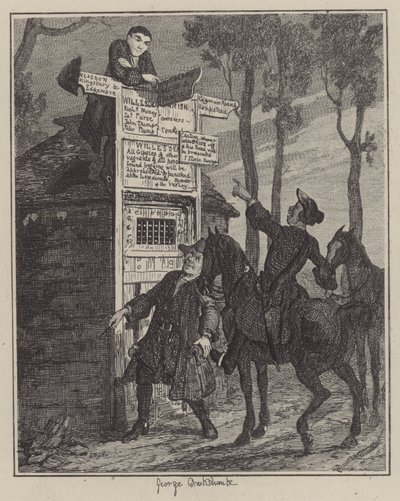 Illustration pour Jack Sheppard - George (after) Cruikshank