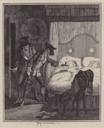 Illustration pour Jack Sheppard - George (after) Cruikshank