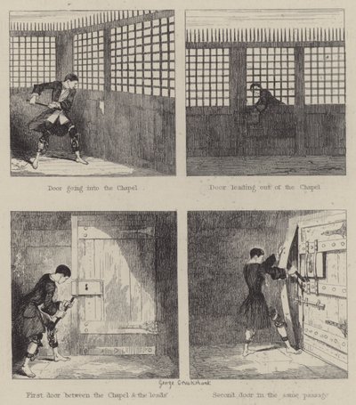 Illustration pour Jack Sheppard - George (after) Cruikshank