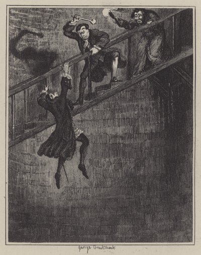 Illustration pour Jack Sheppard - George (after) Cruikshank