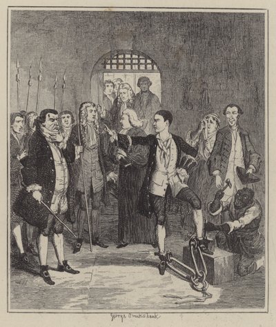 Illustration pour Jack Sheppard - George (after) Cruikshank