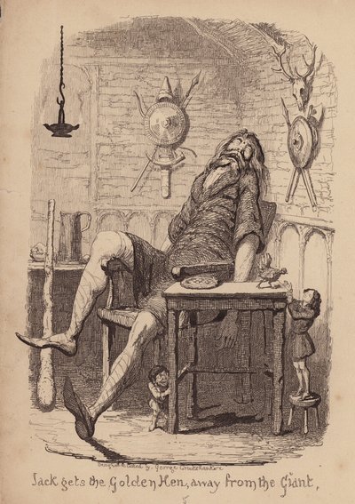 Jack et le Haricot magique - George (after) Cruikshank