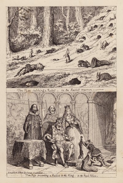 Le Chat Botté - George (after) Cruikshank