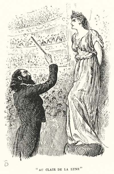 Illustration pour Trilby de George du Maurier - George (after) Du Maurier