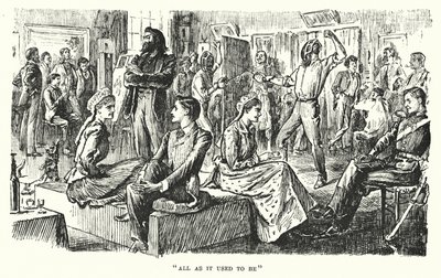 Illustration pour Trilby de George du Maurier - George (after) Du Maurier