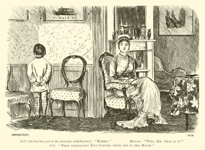 Impénitent (gravure) - George (after) Du Maurier