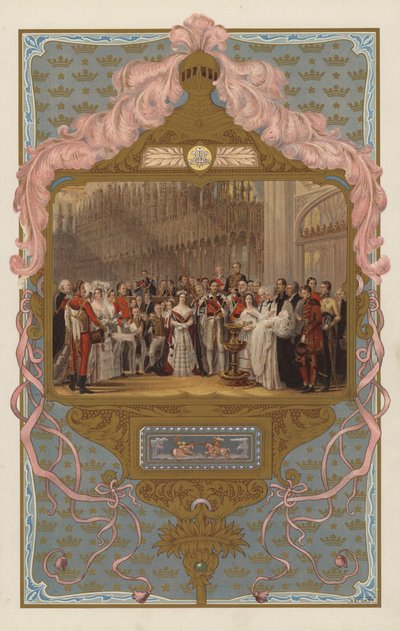 Le baptême du futur roi Édouard VII - George (after) Hayter