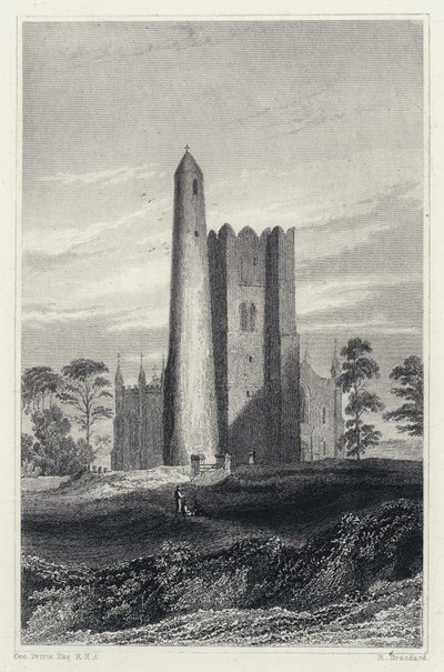 Le clocher de la tour ronde et l