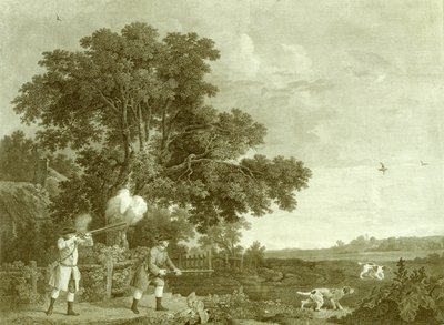 Deux Gentilshommes Tirant, Planche 3 - George (after) Stubbs