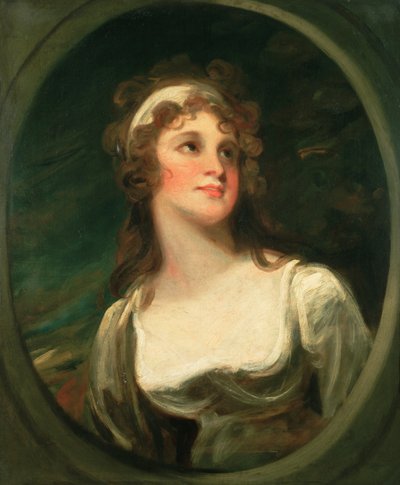 Mme Ann Pitt vers 1788 - George (attr.to) Romney