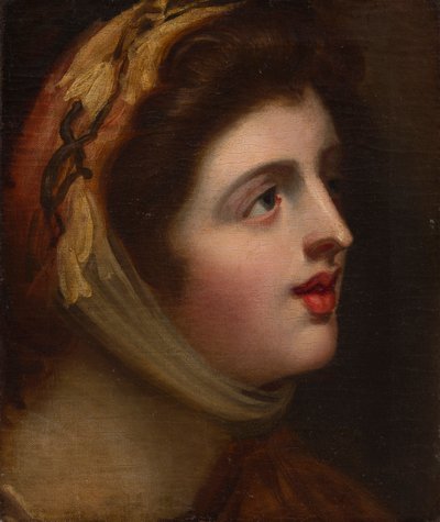 Emma Hamilton en Sensibilité - George (studio of) Romney
