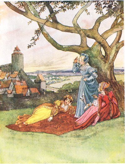 Les Trois Princesses, illustration de 