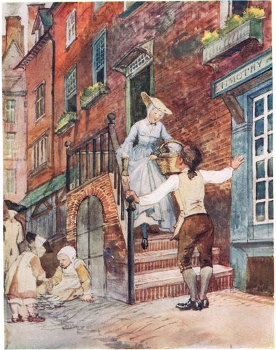 Sally dans notre ruelle, illustration de 