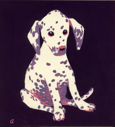 Chiot dalmatien - George Adamson