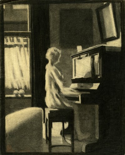 Dorothy jouant du piano, 30 novembre 1931 - George Adamson
