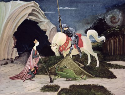 Saint Georges et le dragon, cinq minutes plus tard - George Adamson