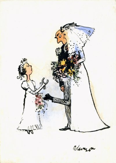 Fer à cheval de mariage - George Adamson