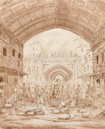 Le sac du Grand Bazar de Kaboul - George Alfred Croly