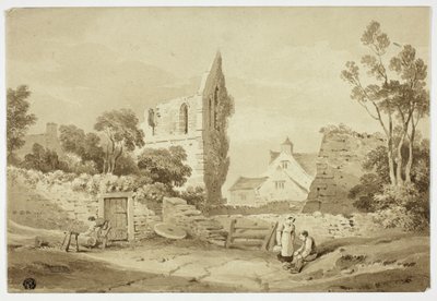 Abbaye de Wenlock, Sharpshire - George Augustus Holmes
