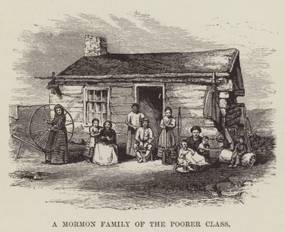 Une famille mormone de la classe pauvre - George Augustus Sala