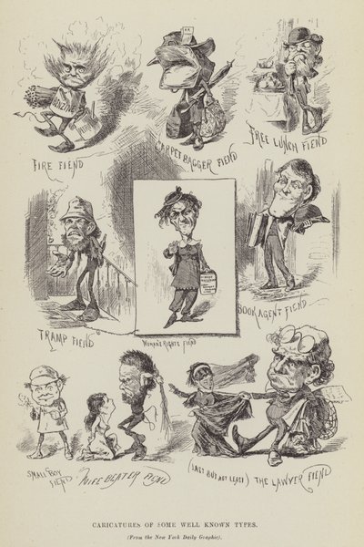 Caricatures de quelques types bien connus - George Augustus Sala