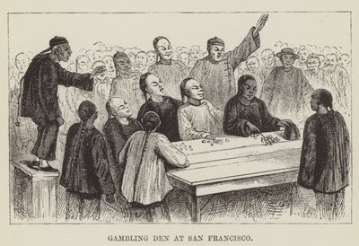 Tripot à San Francisco - George Augustus Sala