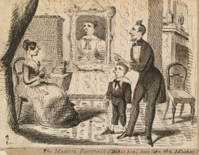 Le portrait de la mère - George Augustus Sala