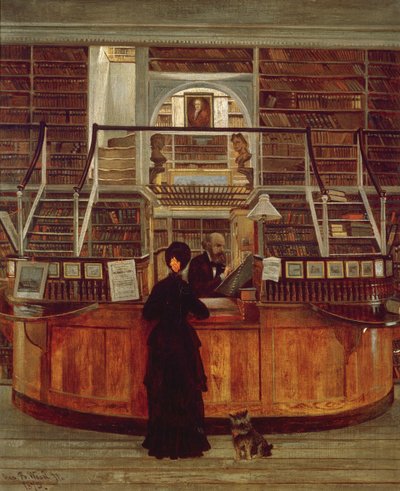 Bibliothèque de Philadelphie, 1875 - George Bacon Wood