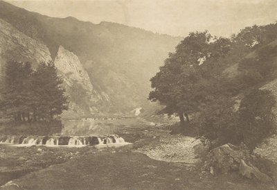 Entrée de Dove Dale, Derbyshire - George Bankart