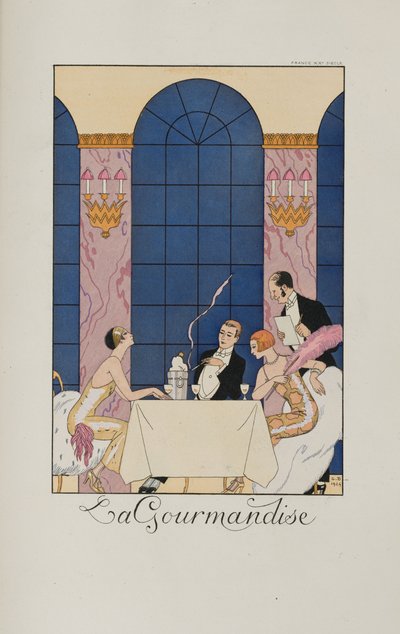 Falbalas et fanfreluches: La Gourmandise, 1924 - George Barbier