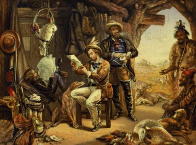 Australie : Nouvelles de la maison - George Baxter