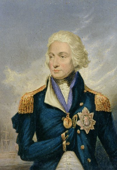Horatio, vicomte Nelson (1758-1805) - George Baxter