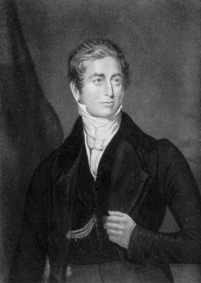 Sir Robert Peel, 2e baronnet, Premier ministre britannique, 1853 1910 - George Baxter