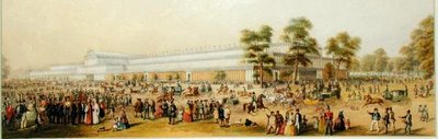 Vue du Crystal Palace - George Baxter