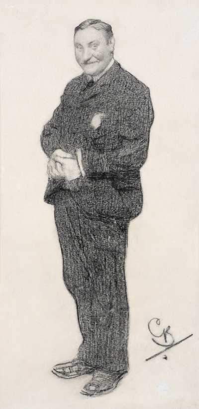 Portrait de H.G. Wells - George Belcher