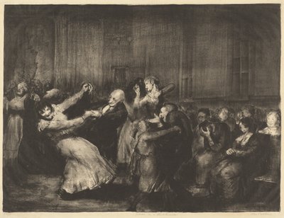 Danse dans un asile - George Bellows