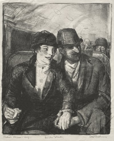 Dans le métro - George Bellows