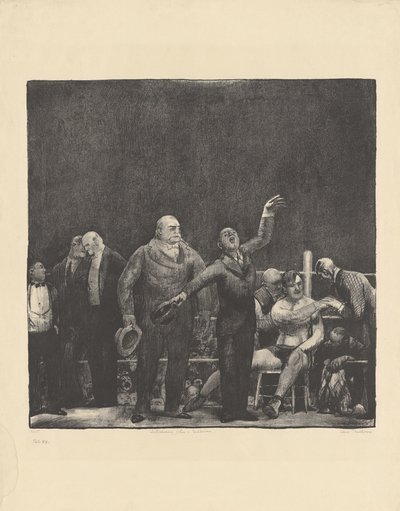 Présentation de John L. Sullivan - George Bellows
