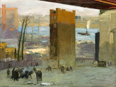 Le seul immeuble - George Bellows