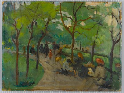 Parc Prospect, vers 1902-10 - George Benjamin Luks