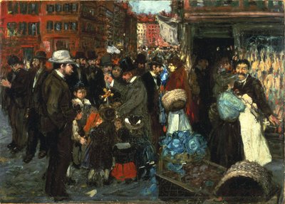 Scène de rue (Hester Street) - George Benjamin Luks