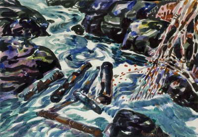 Le ruisseau, Nouvelle-Écosse - George Benjamin Luks