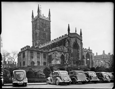Église collégiale Saint-Pierre, Lich Gates, Wolverhampton, printemps 1942 - George Bernard Mason