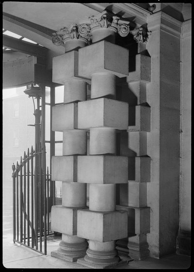 La Mansion House et les grilles attenantes, High Street, Doncaster - George Bernard Wood