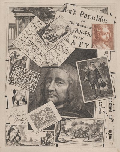 Gravure Méli-mélo: Le Paradis du Poivrot - George Bickham