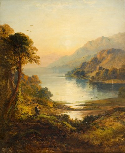Kyles of Bute, Argyll, 1876 - George Blackie Sticks