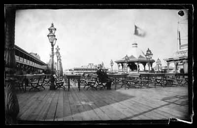 Câbles et Vache de Fer, Coney Island, Brooklyn, vers 1872-87 - George Bradford Brainerd