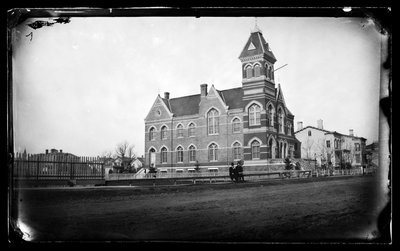 Hôtel de ville, Flatbush, Brooklyn, vers 1872-87 - George Bradford Brainerd