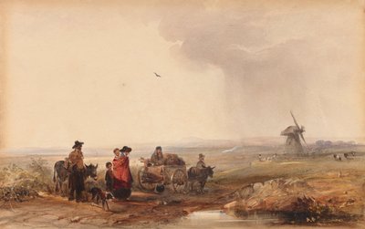 Camp de gitans, Pays-Bas - George Bryant Campion