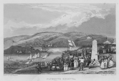 Régate de Plymouth - George Bryant Campion